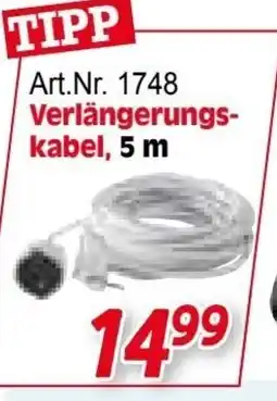 Zgonc Verlängerungskabel Angebot