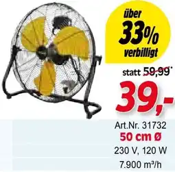 Zgonc Bodenventilator 50 cm Angebot