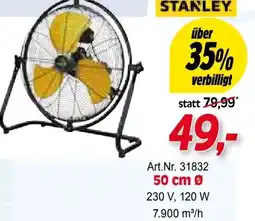 Zgonc STANLEY Bodenventilator Angebot