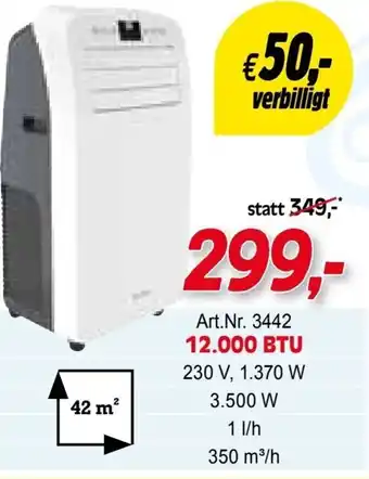 Zgonc Klimageräte mit wifi 12.000 BTU Angebot