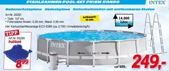 Zgonc Stahlrahmen-pool-set prism rondo Angebot