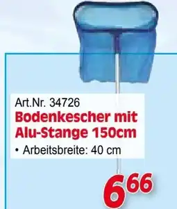 Zgonc Bodenkescher mit Alu-Stange Angebot