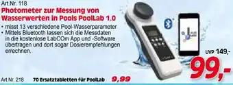 Zgonc Photometer zur Messung von Wasserwerten in Pools PoolLab 1.0 Angebot