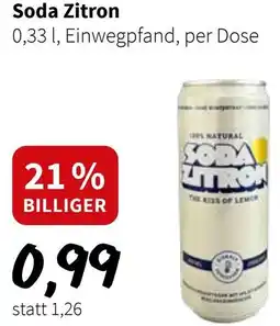 Der Grissemann Soda Zitron Angebot