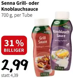Der Grissemann Senna Grill- oder Knoblauchsauce Angebot