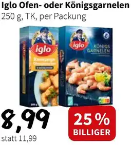 Der Grissemann Iglo Ofen- oder Königsgarnelen Angebot