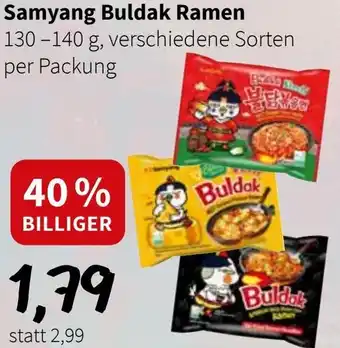 Der Grissemann Samyang Buldak Ramen Angebot