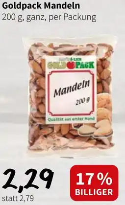 Der Grissemann Goldpack Mandeln Angebot