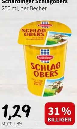 Der Grissemann Schärdinger Schlagobers Angebot