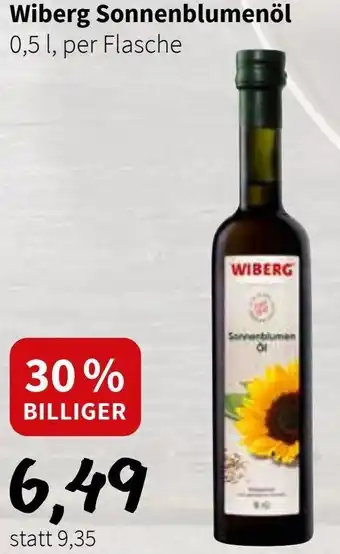 Der Grissemann Wiberg Sonnenblumenöl Angebot