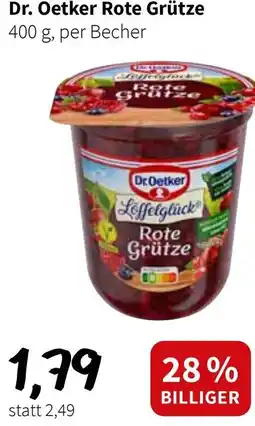 Der Grissemann Dr. Oetker Rote Grütze Angebot