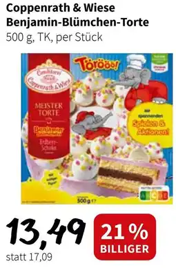 Der Grissemann Coppenrath & Wiese Benjamin Blümchen Torte Angebot
