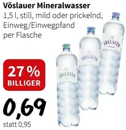 Der Grissemann Vöslauer Mineralwasser Angebot