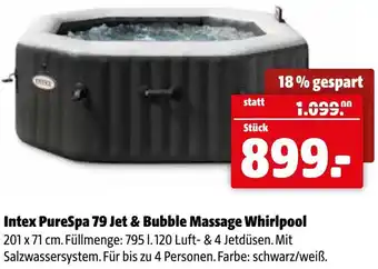 Der Grissemann Intex PureSpa 79 Jet & Bubble Massage Whirlpool Angebot