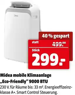 Der Grissemann Midea mobile Klimaanlage Eco-Friendly 9000 BTU Angebot