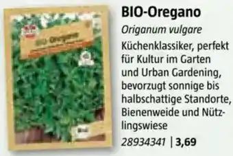 Bauhaus BIO-Oregano Angebot