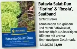 Bauhaus Batavia Salat Duo Florine & Rossia, Saatband Angebot