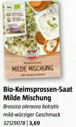 Bauhaus Bio-Keimsprossen-Saat Milde Mischung Angebot