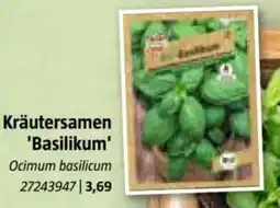 Bauhaus Kräutersamen 'Basilikum Angebot