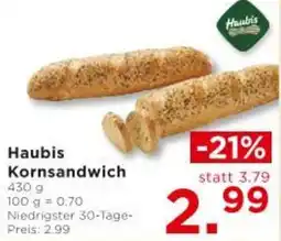 Unimarkt Haubis Kornsandwich Angebot