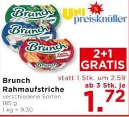 Unimarkt Brunch Rahmaufstriche Angebot