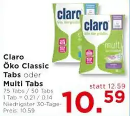 Unimarkt Claro Öko Classic Tabs oder Multi Tabs Angebot