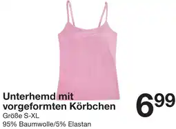 Zeeman Unterhemd mit vorgeformten Körbchen Angebot