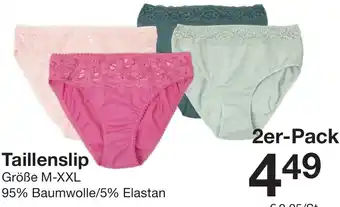 Zeeman Taillenslip Angebot