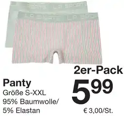 Zeeman Panty Angebot