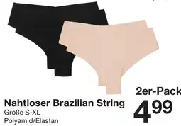 Zeeman Nahtloser Brazilian String Angebot