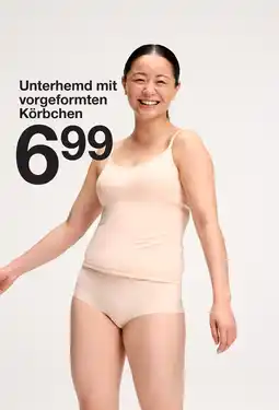 Zeeman Unterhemd mit vorgeformten Körbchen Angebot