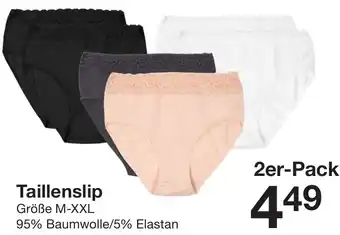 Zeeman Taillenslip Angebot