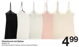 Zeeman Unterhemd mit Spitze Angebot