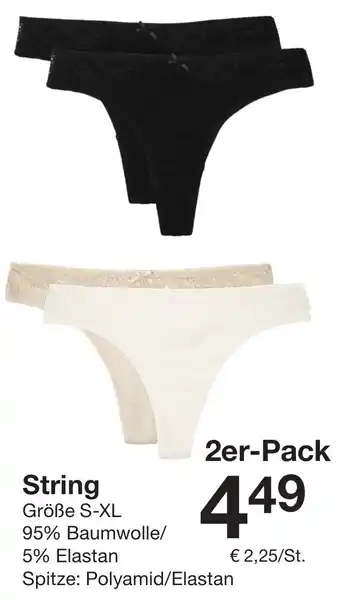 Zeeman String Angebot