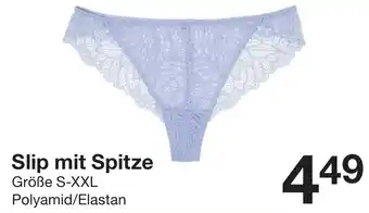 Zeeman Slip mit Spitze Angebot