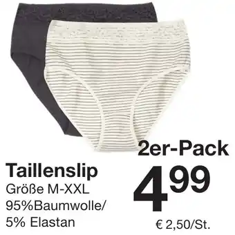 Zeeman Zeeman Taillenslip Angebot