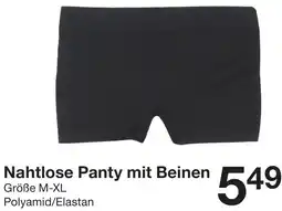 Zeeman Nahtlose Panty mit Beinen Angebot
