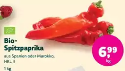 Denn's Biomarkt Bio Spitzpaprika Angebot
