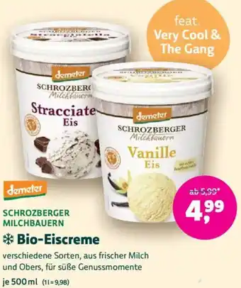 Denn's Biomarkt demeter Bio Eiscreme Angebot