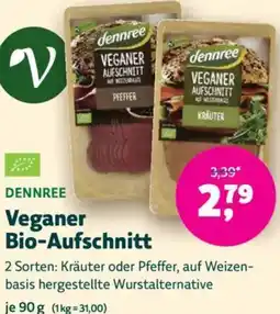 Denn's Biomarkt dennree Veganer Bio-Aufschnitt Angebot