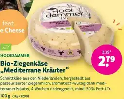 Denn's Biomarkt HOOIDAMMER Bio Ziegenkäse Mediterrane Kräuter Angebot