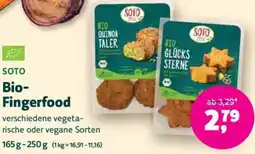 Denn's Biomarkt SOTO Bio Fingerfood Angebot