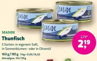 Denn's Biomarkt SEASIDE Thunfisch Angebot