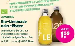 Denn's Biomarkt LEMONAID Bio Limonade oder Eistee Angebot