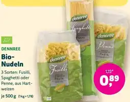 Denn's Biomarkt DENNREE Bio Nudeln Angebot