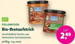 Denn's Biomarkt FOLLOWFOOD Bio Brotaufstrich Angebot