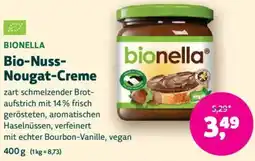 Denn's Biomarkt BIONELLA Bio Nuss Nougat Creme Angebot