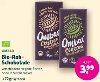 Denn's Biomarkt OMBAR Bio Roh Schokoladsuper schokolade Angebot
