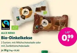 Denn's Biomarkt ALCE NERO Bio Dinkelkekse Angebot