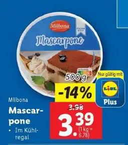 Lidl Milbona Mascarpone Angebot